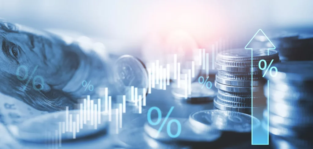 Retail spending and interest rates, Sydney, Australia